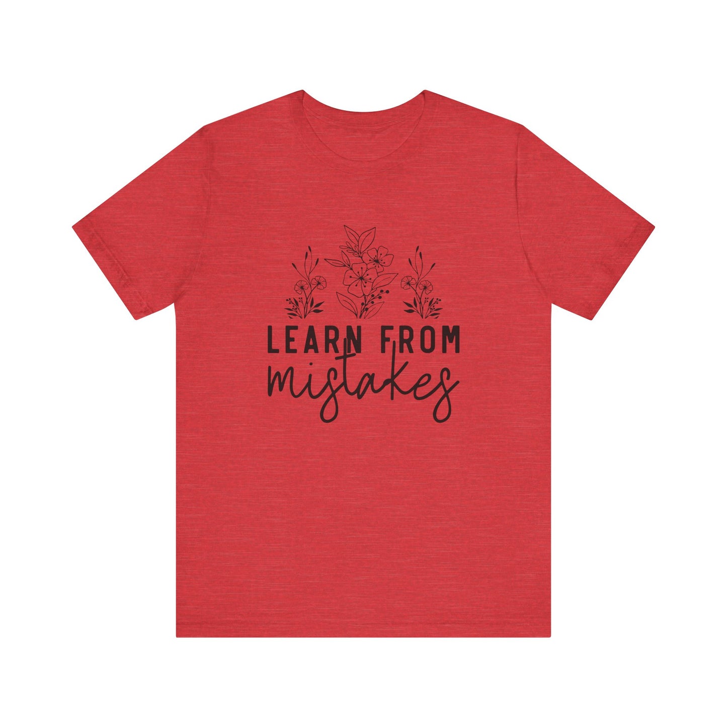 Learn From Mistakes Jersey Short Sleeve Tee