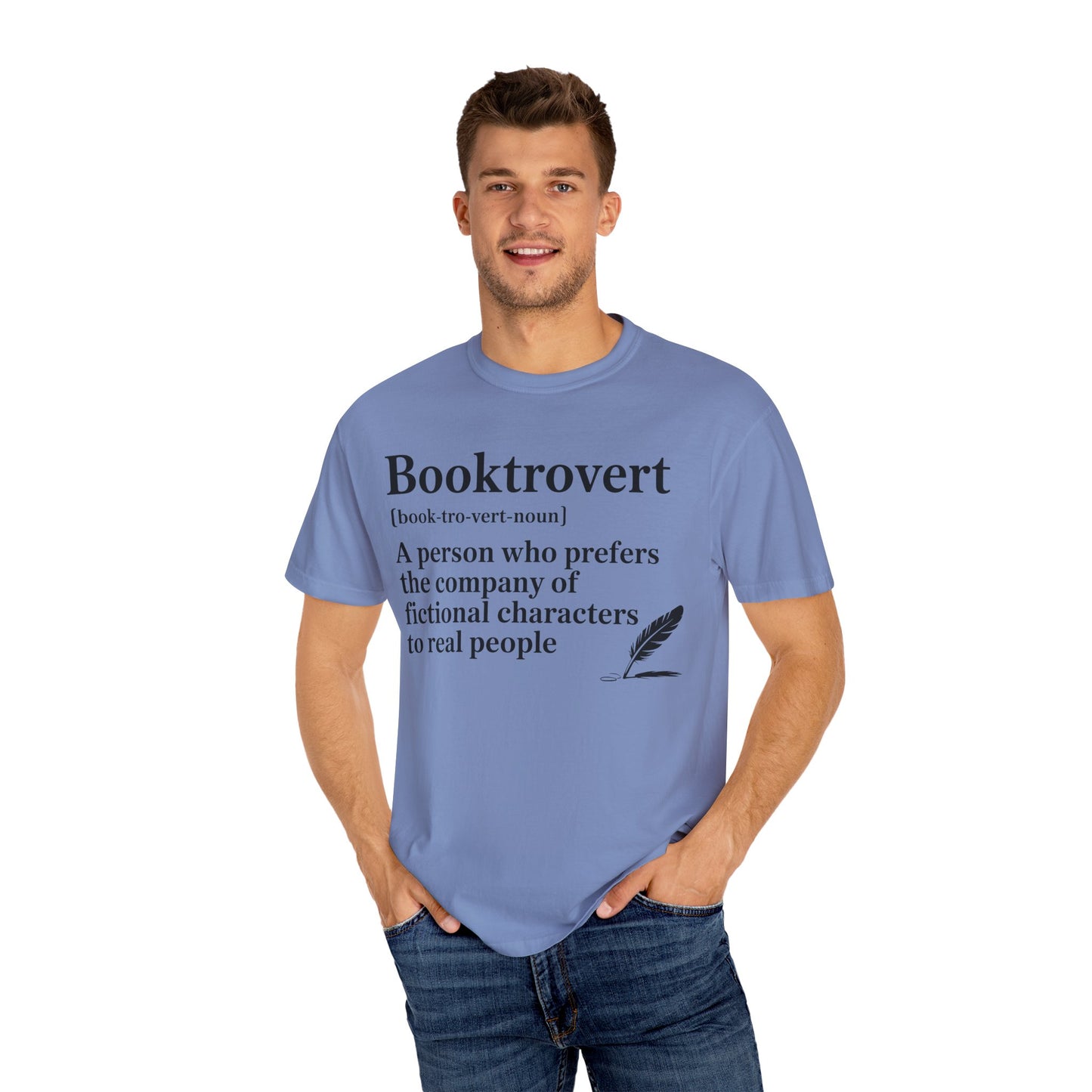 Booktrovert Garment-Dyed T-shirt