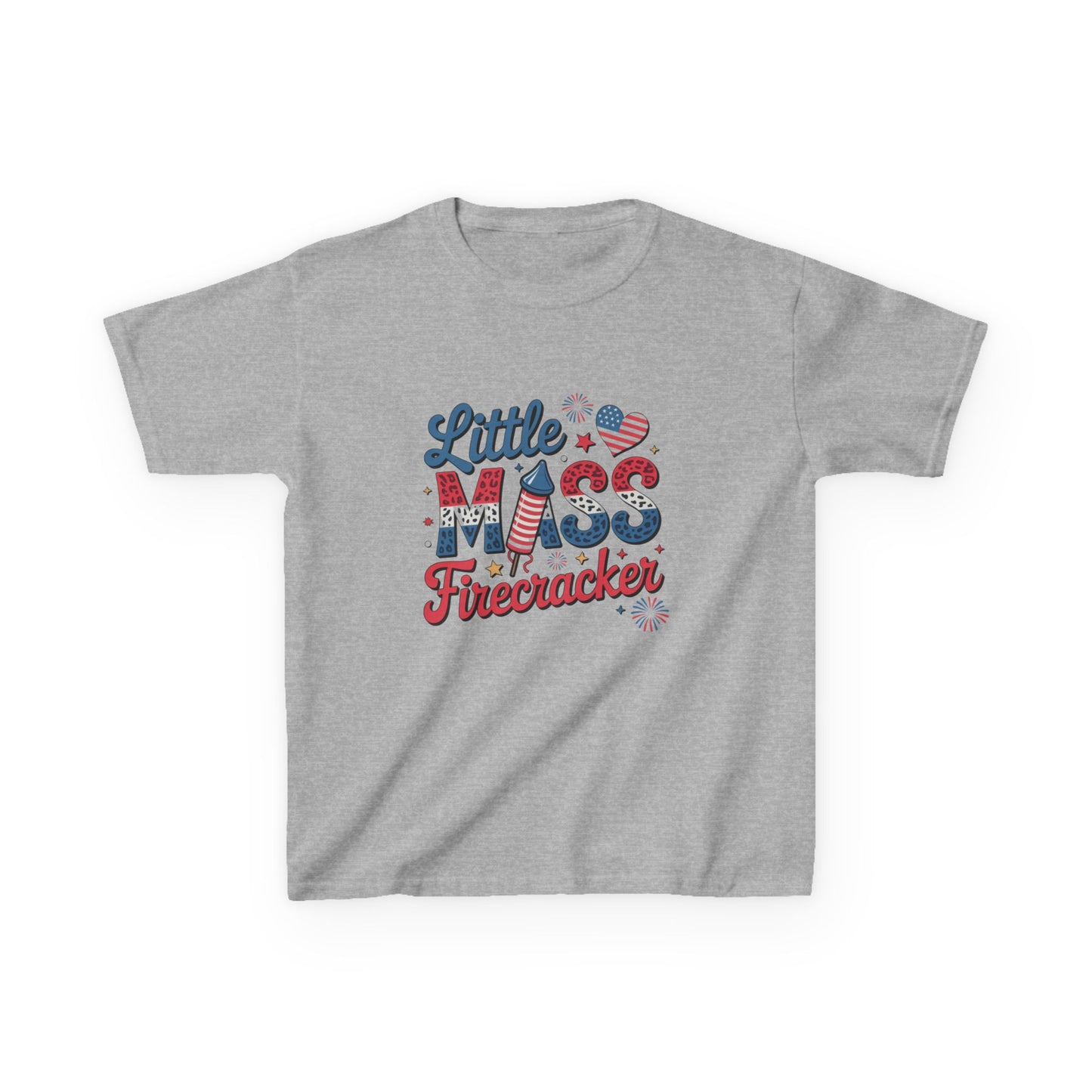 Little Miss Firecracker Kids Heavy Cotton™ Tee