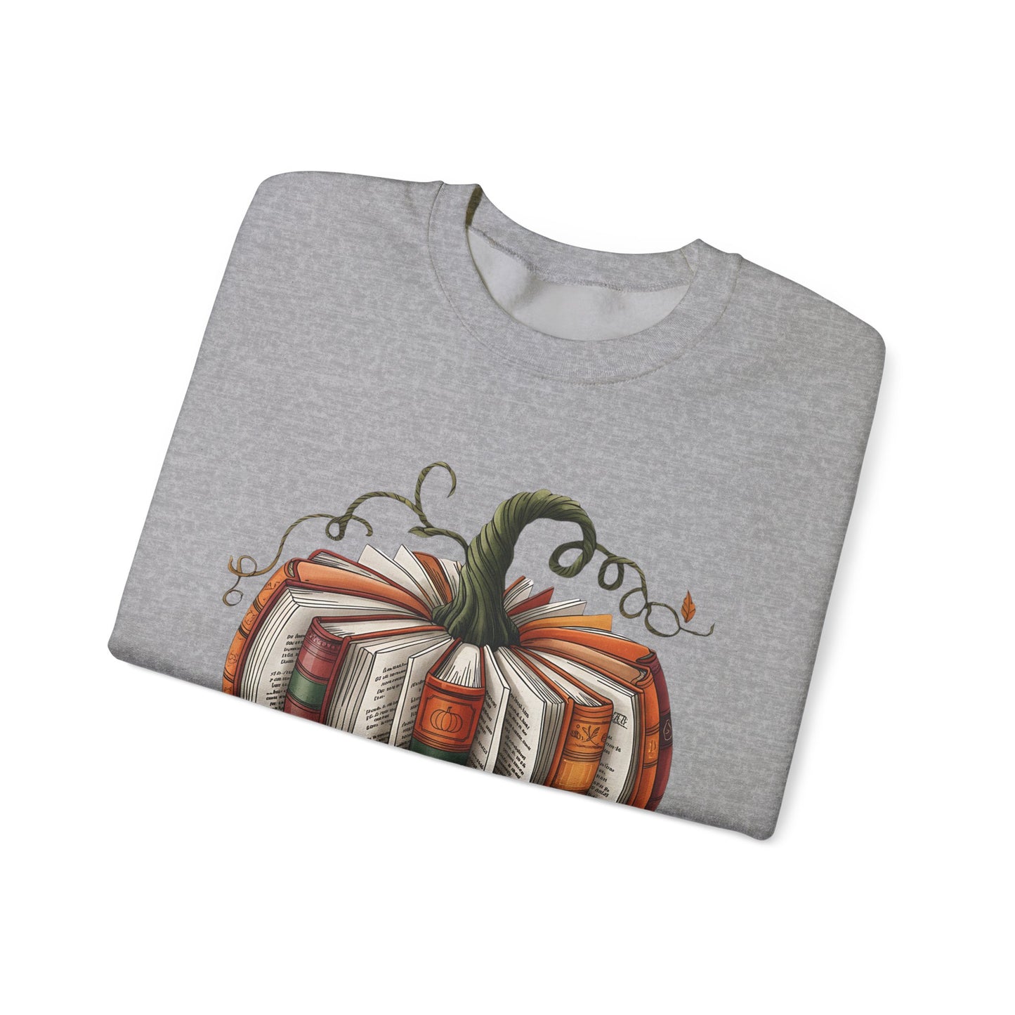Book Pumpkin Heavy Blend™ Crewneck Sweatshirt