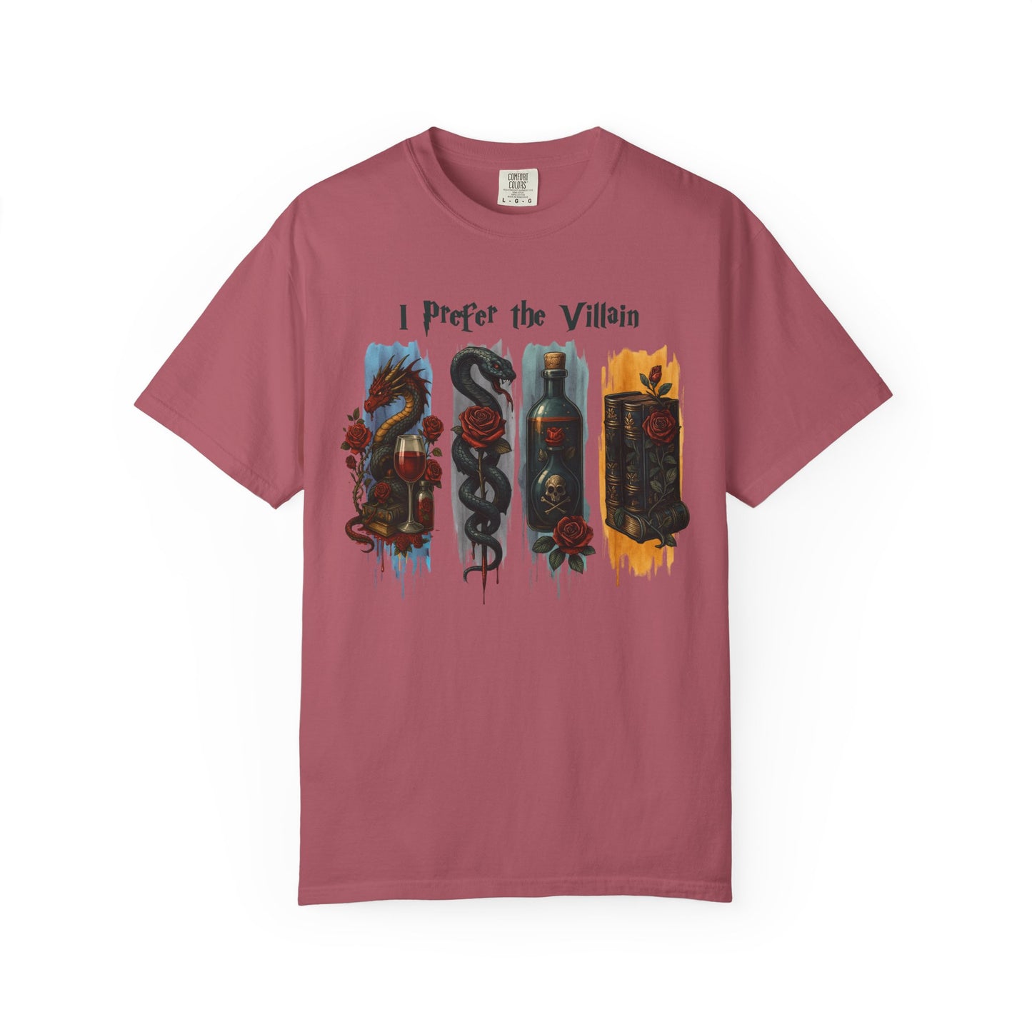 I Prefer The Villains Garment-Dyed T-shirt