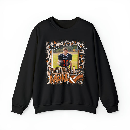 Custom Football Mom Heavy Blend™ Crewneck Sweatshirt