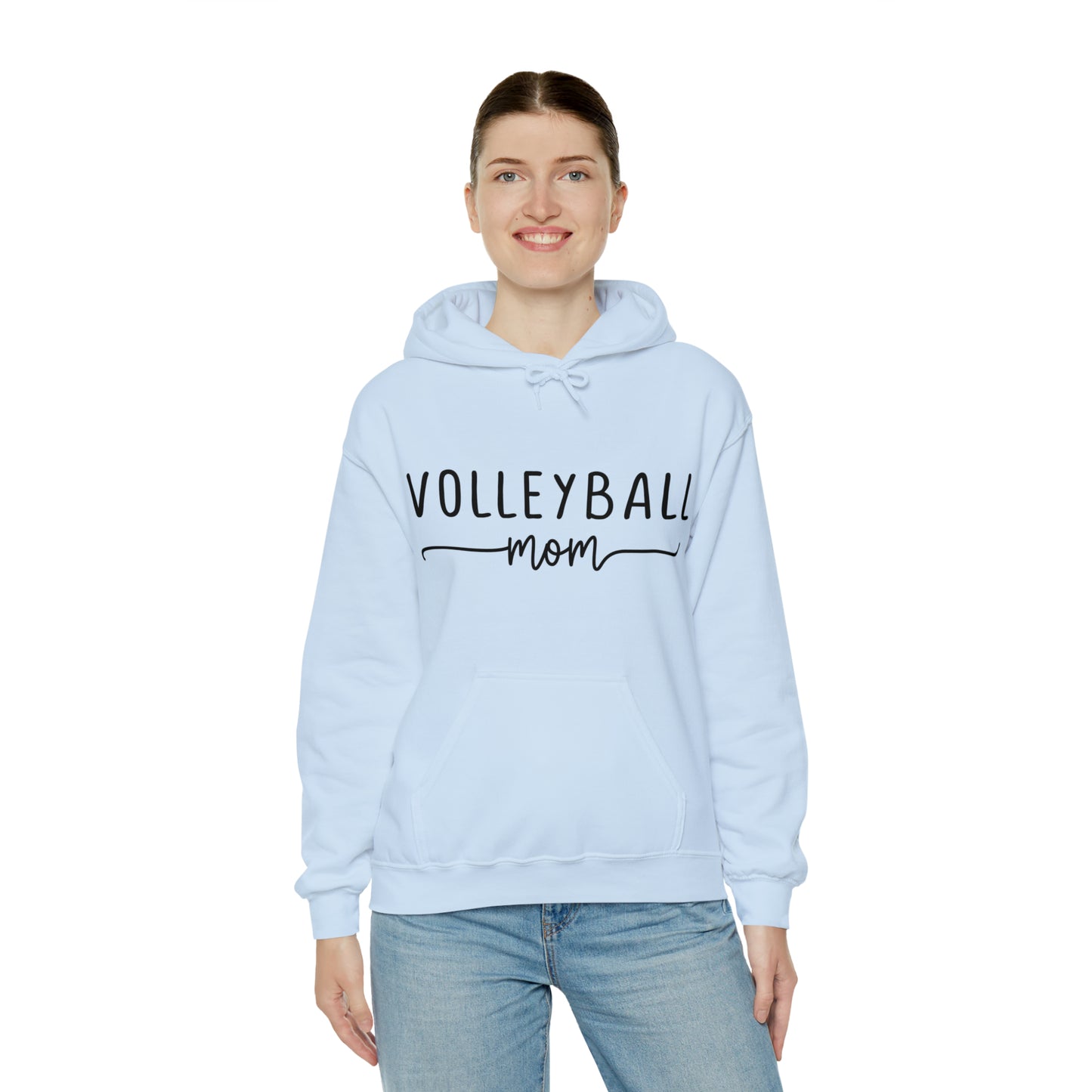 Volleyball MOM Heavy Blend™ Hooded Sweatshirt