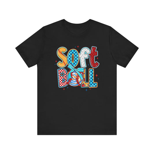 SoftBall Jersey Short Sleeve Tee