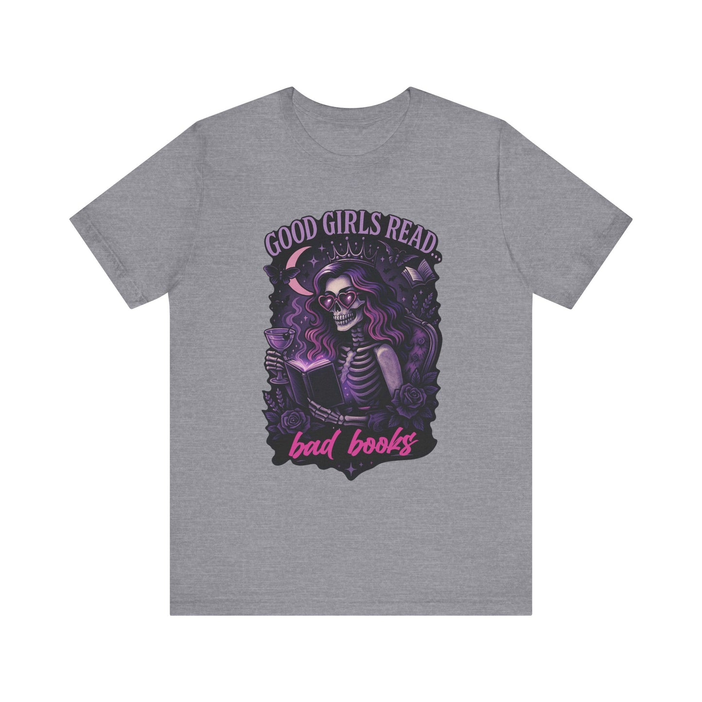 Good Girls Read Bad Books Jersey Short Sleeve Tee