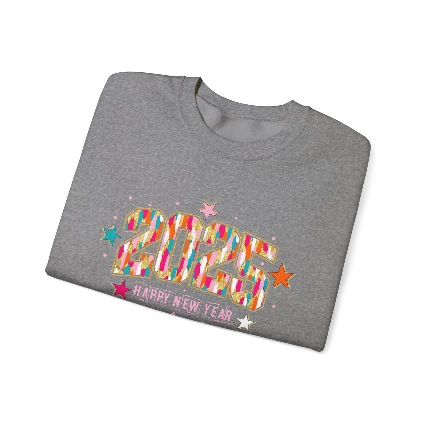 2025 Happy New Year Heavy Blend™ Crewneck Sweatshirt
