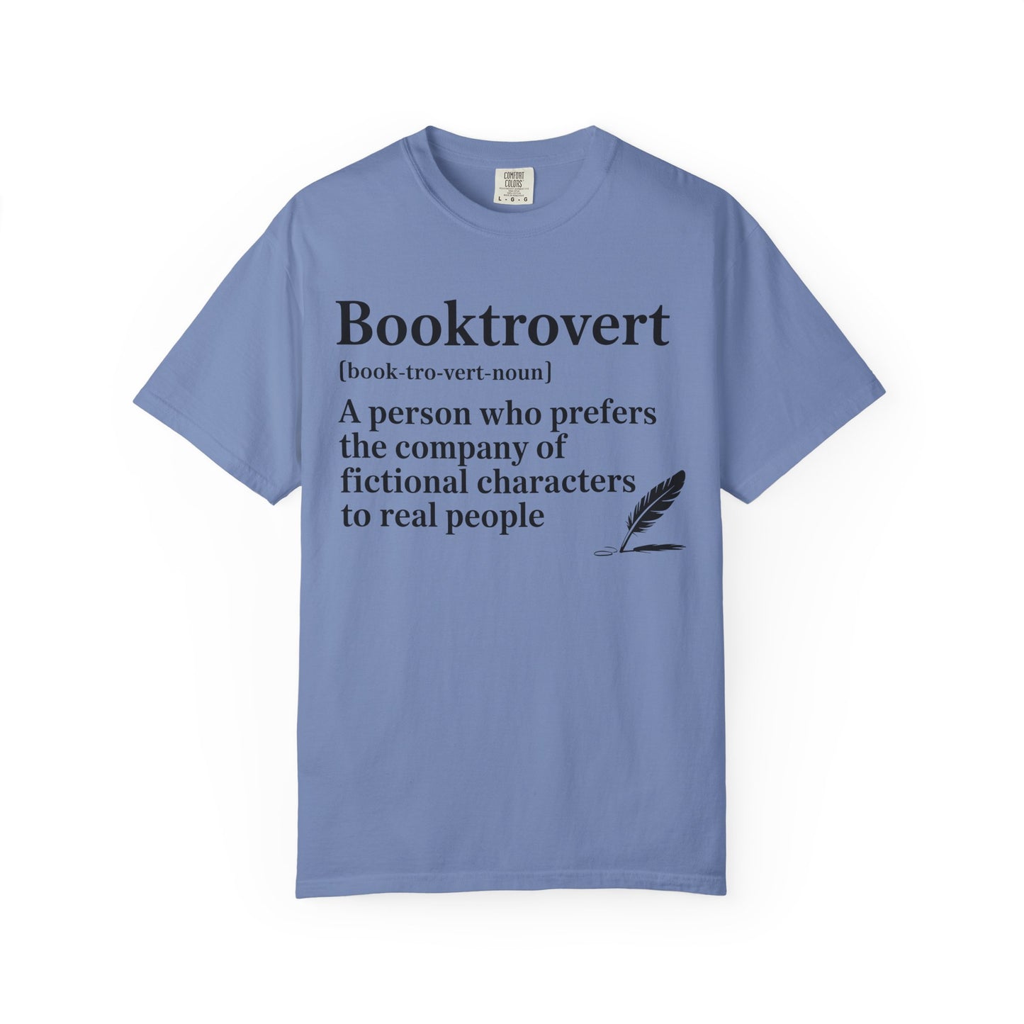 Booktrovert Garment-Dyed T-shirt