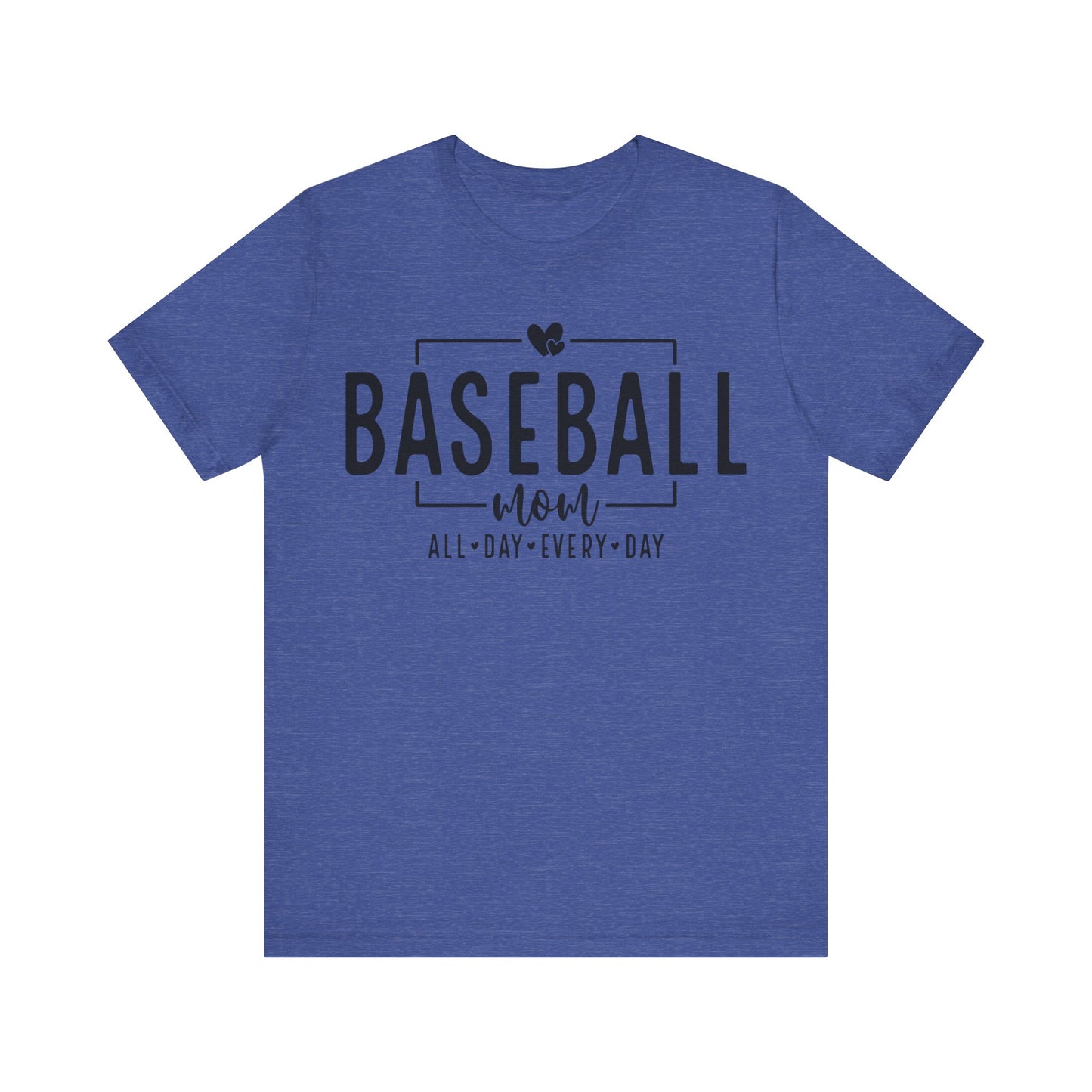 Baseball Mom All Day Every Day Jersey Short Sleeve Tee