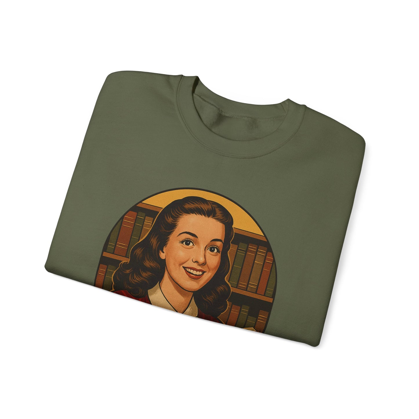 Librarian Heavy Blend™ Crewneck Sweatshirt