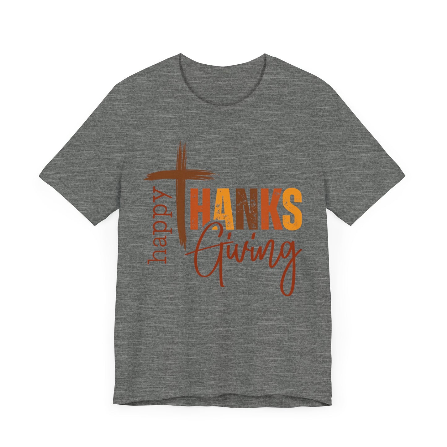 Happy Thanks Giving Jersey Short Sleeve Tee