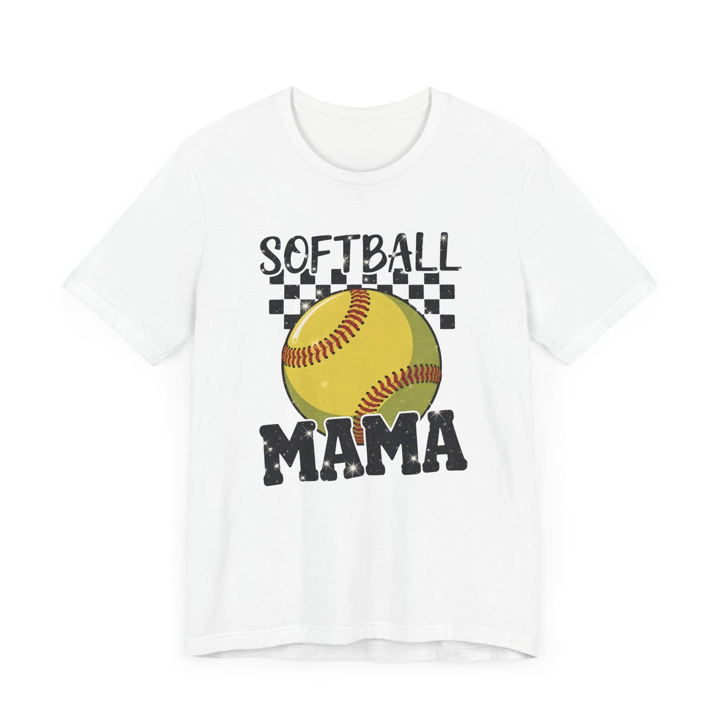 Softball Mama Jersey Short Sleeve Tee