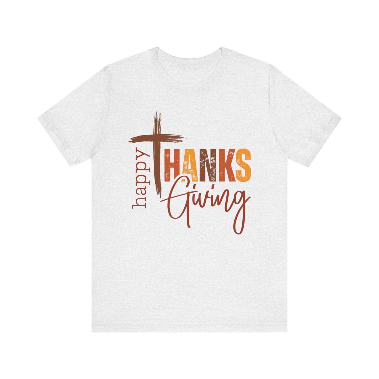 Happy Thanks Giving Jersey Short Sleeve Tee