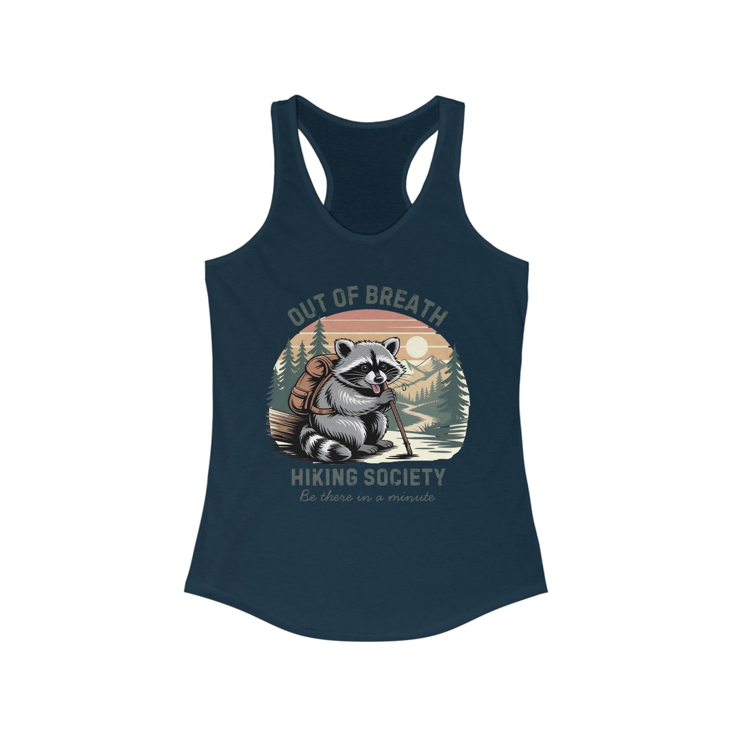 Out Of Breath Women's Ideal Racerback Tank