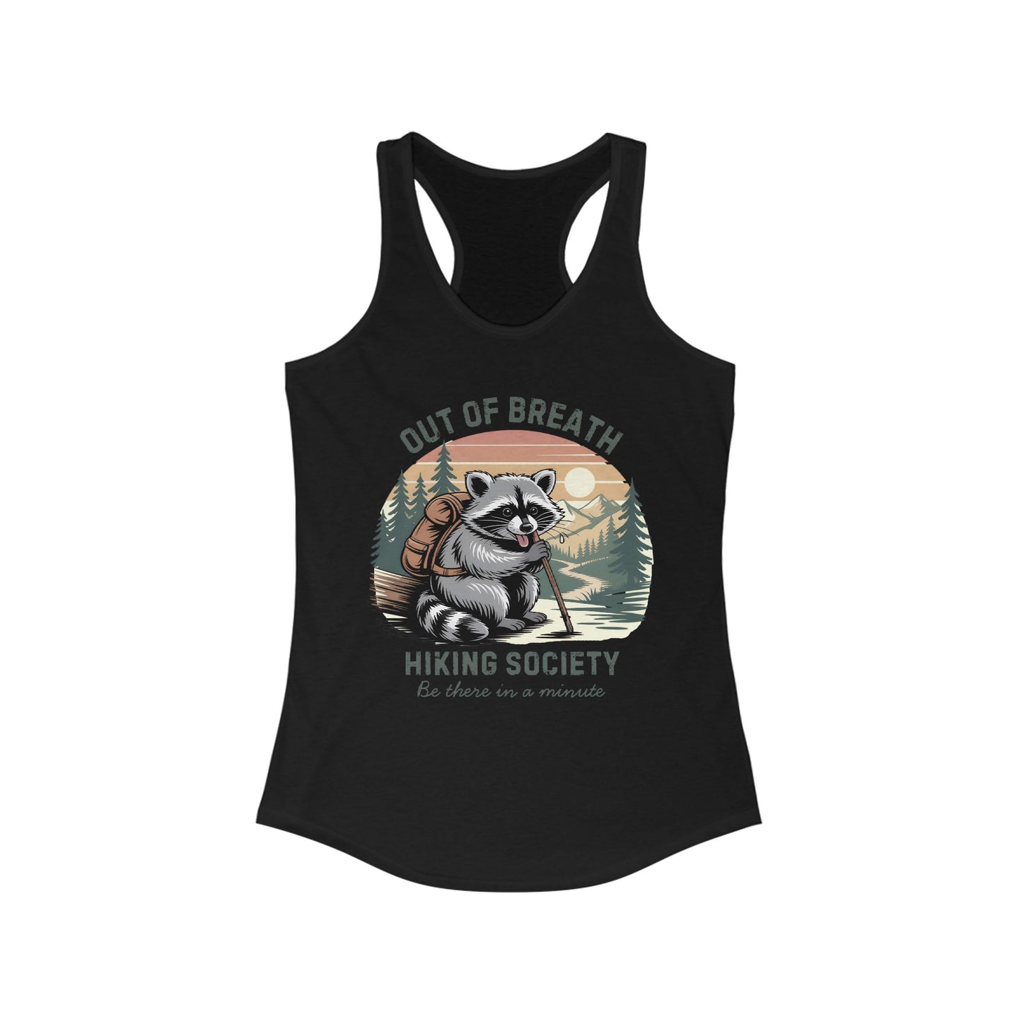 Out Of Breath Women's Ideal Racerback Tank