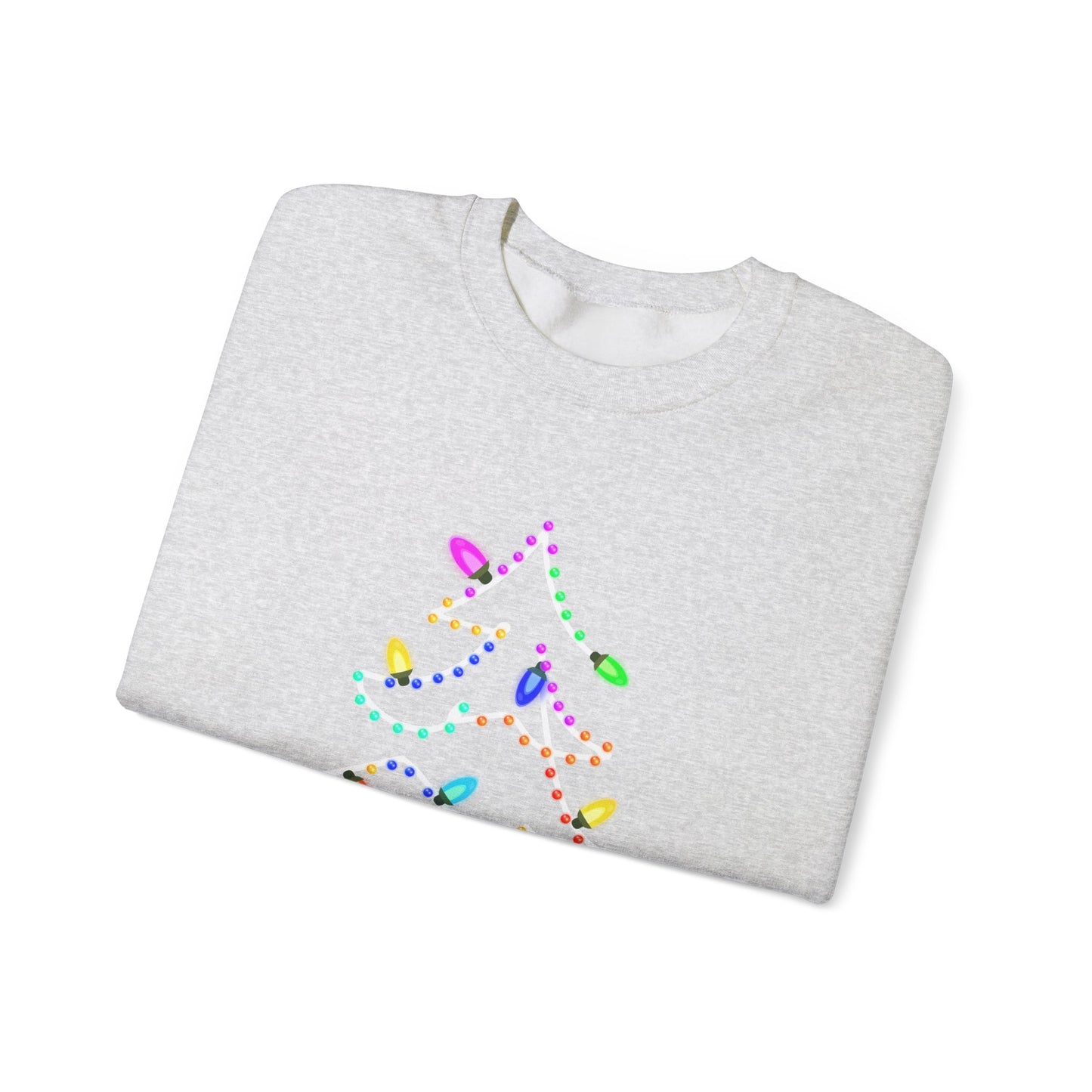 Lighted Christmas Tree  Heavy Blend™ Crewneck Sweatshirt