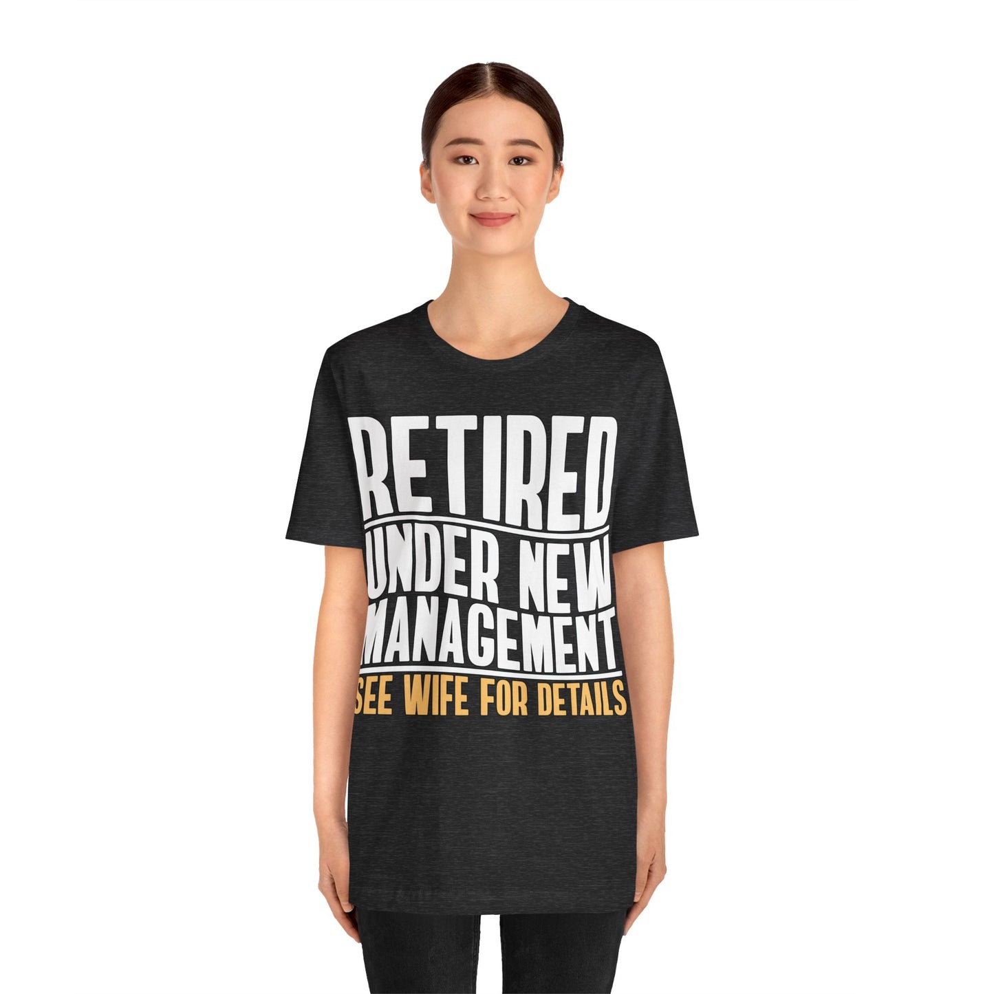 New Management Jersey Short Sleeve Tee