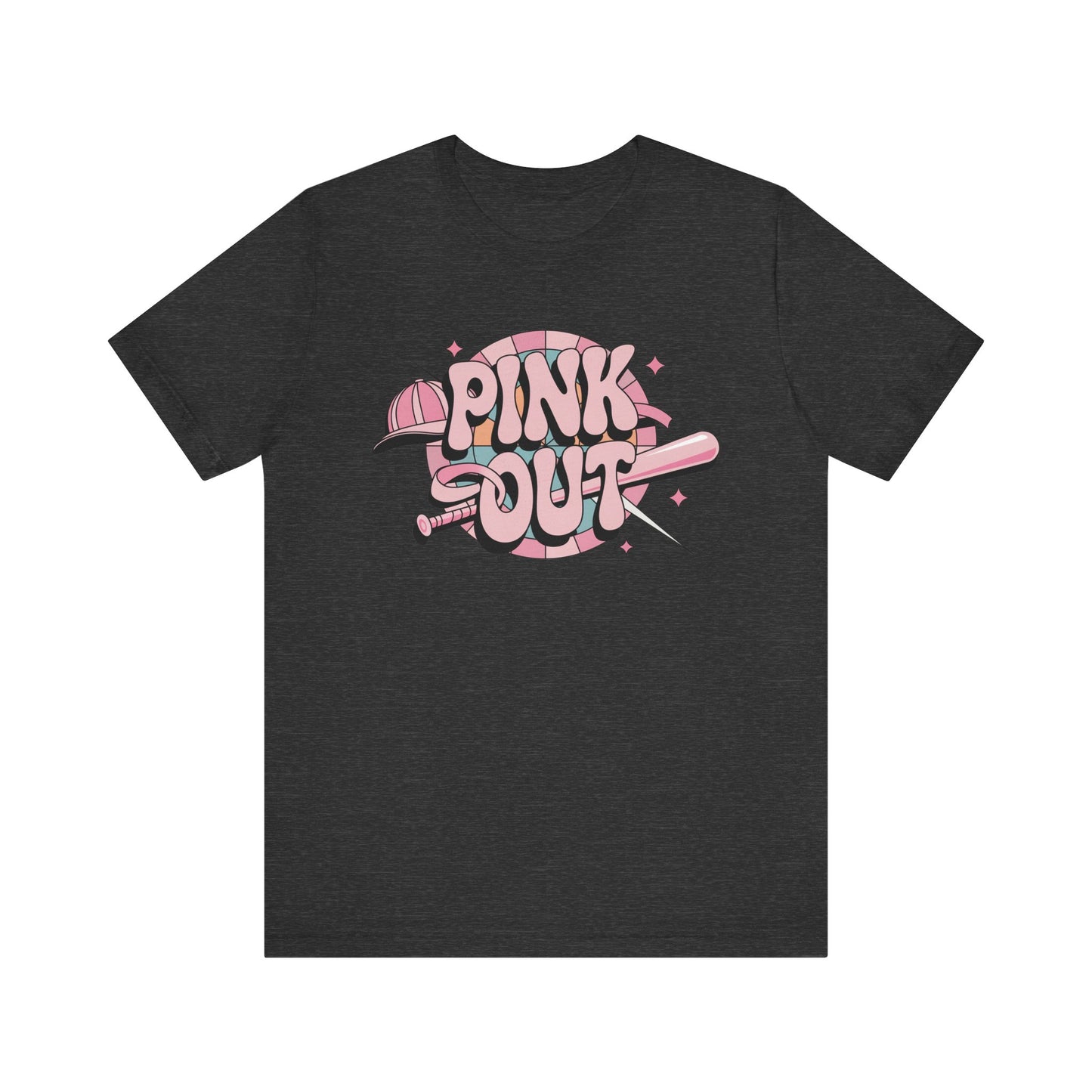 Baseball Pink Out Jersey Short Sleeve Tee