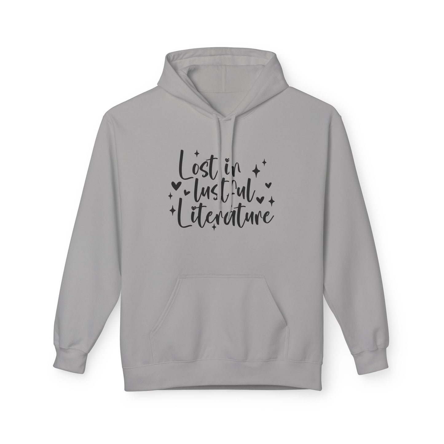 Lost in Lustful Literature Midweight Softstyle Fleece Hoodie