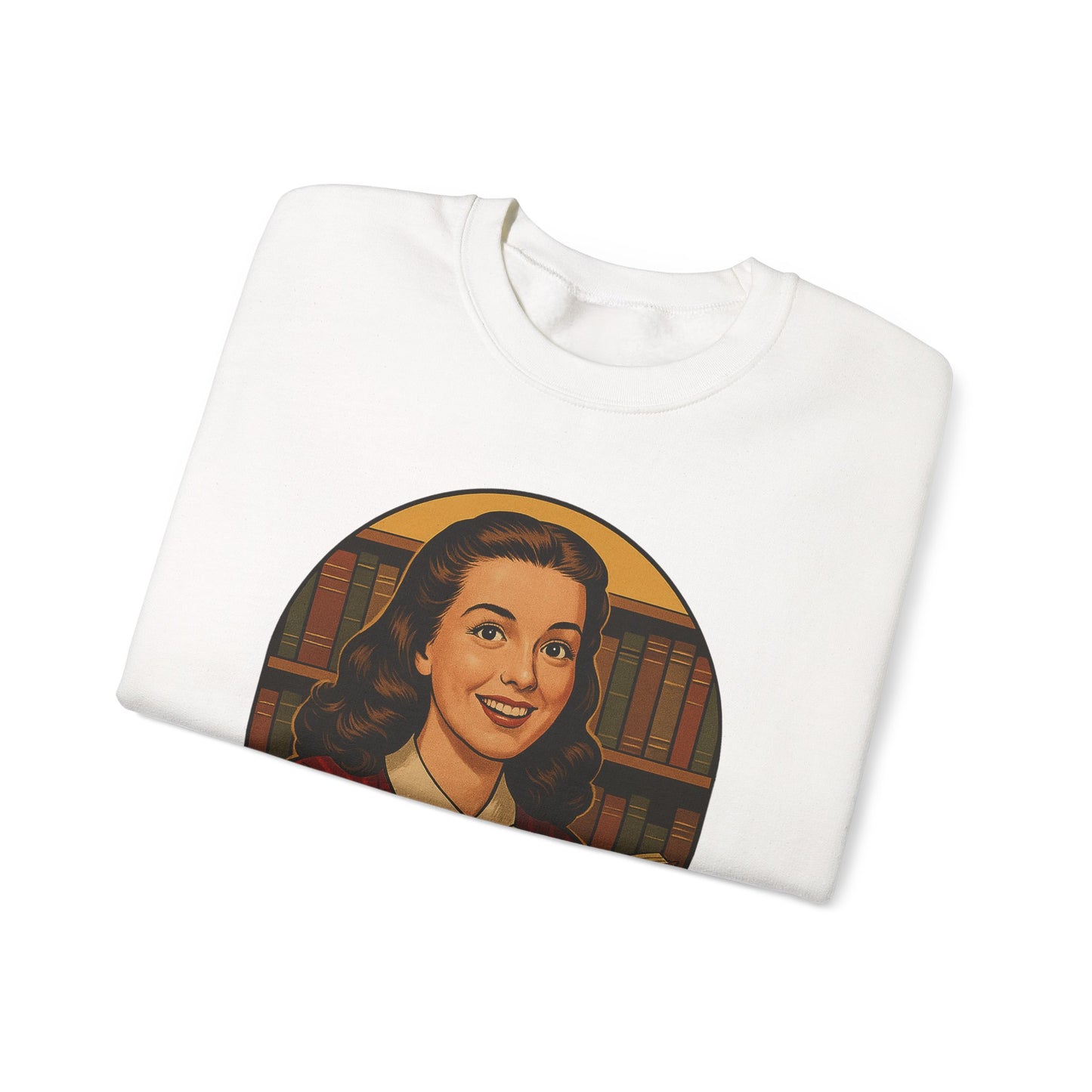 Librarian Heavy Blend™ Crewneck Sweatshirt