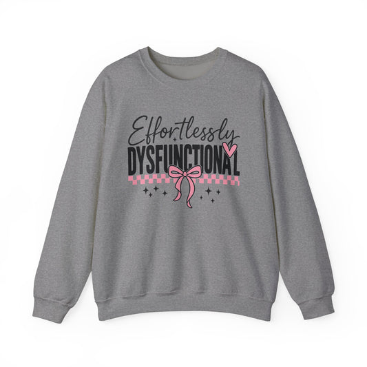 Effortlessly Dysfunctional Heavy Blend™ Crewneck Sweatshirt