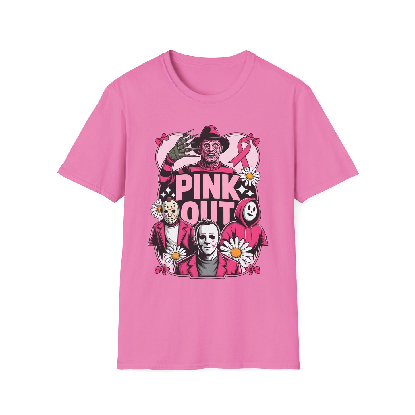Spooky Pink Out  Softstyle T-Shirt