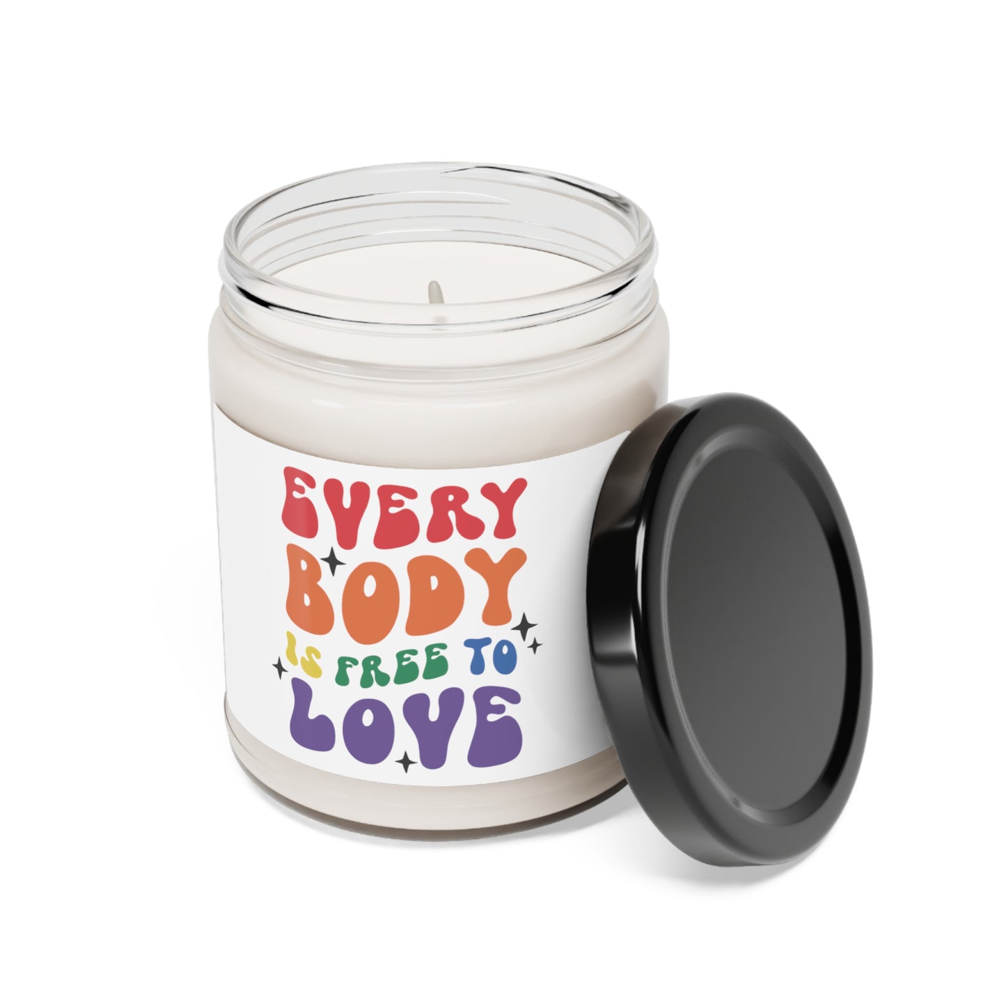 Everybody Is Free To Love Scented Soy Candle, 9oz