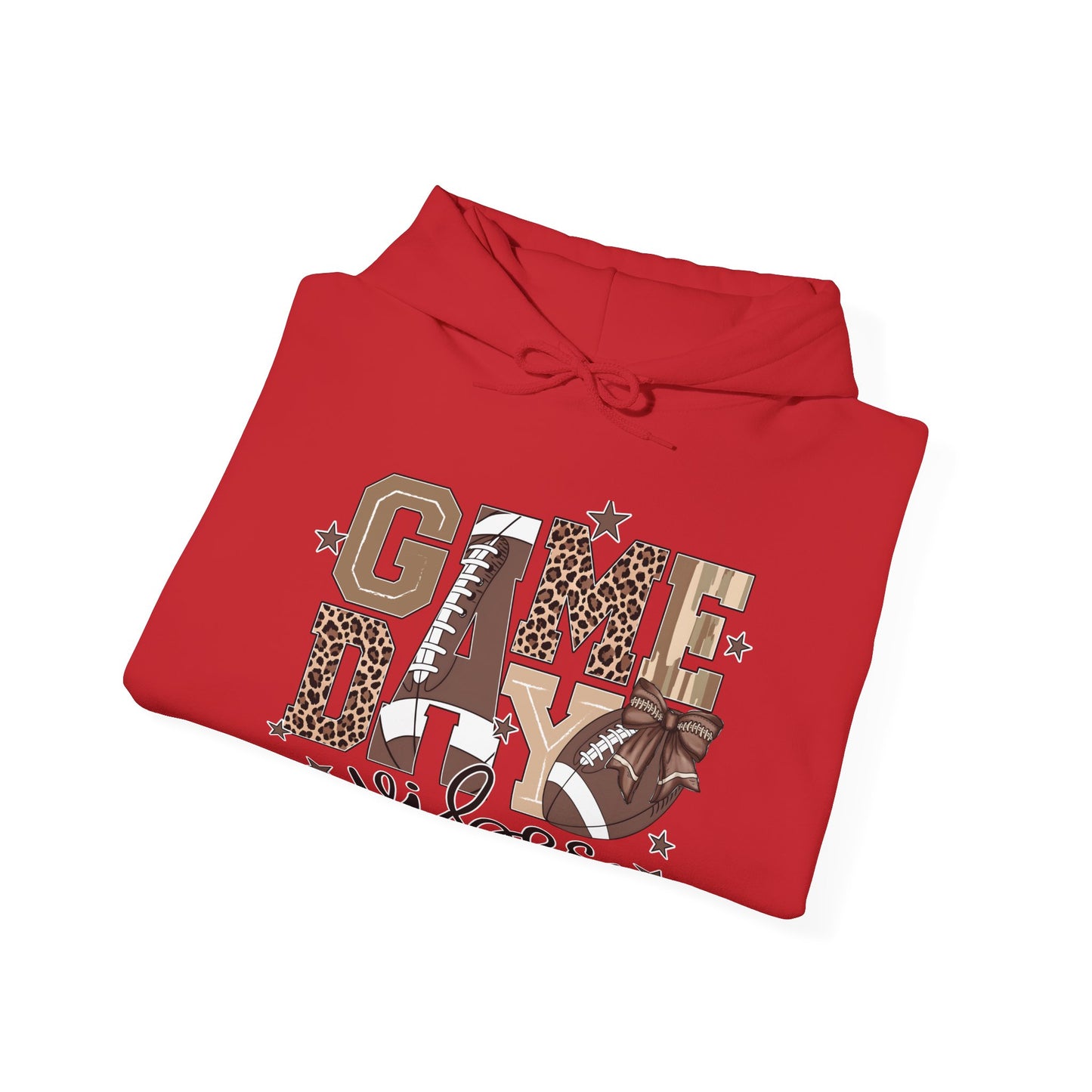 Football Game Day Vibes  Heavy Blend™ Hooded Sweatshirt