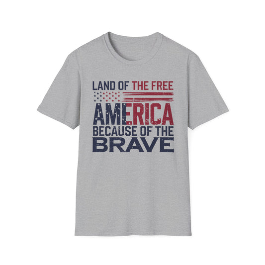 Land Of The Free Softstyle T-Shirt