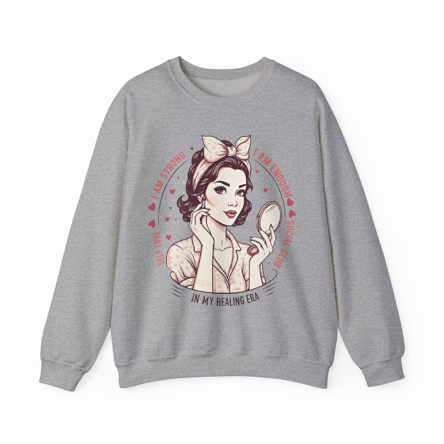 In My Healing Era Heavy Blend™ Crewneck Sweatshirt