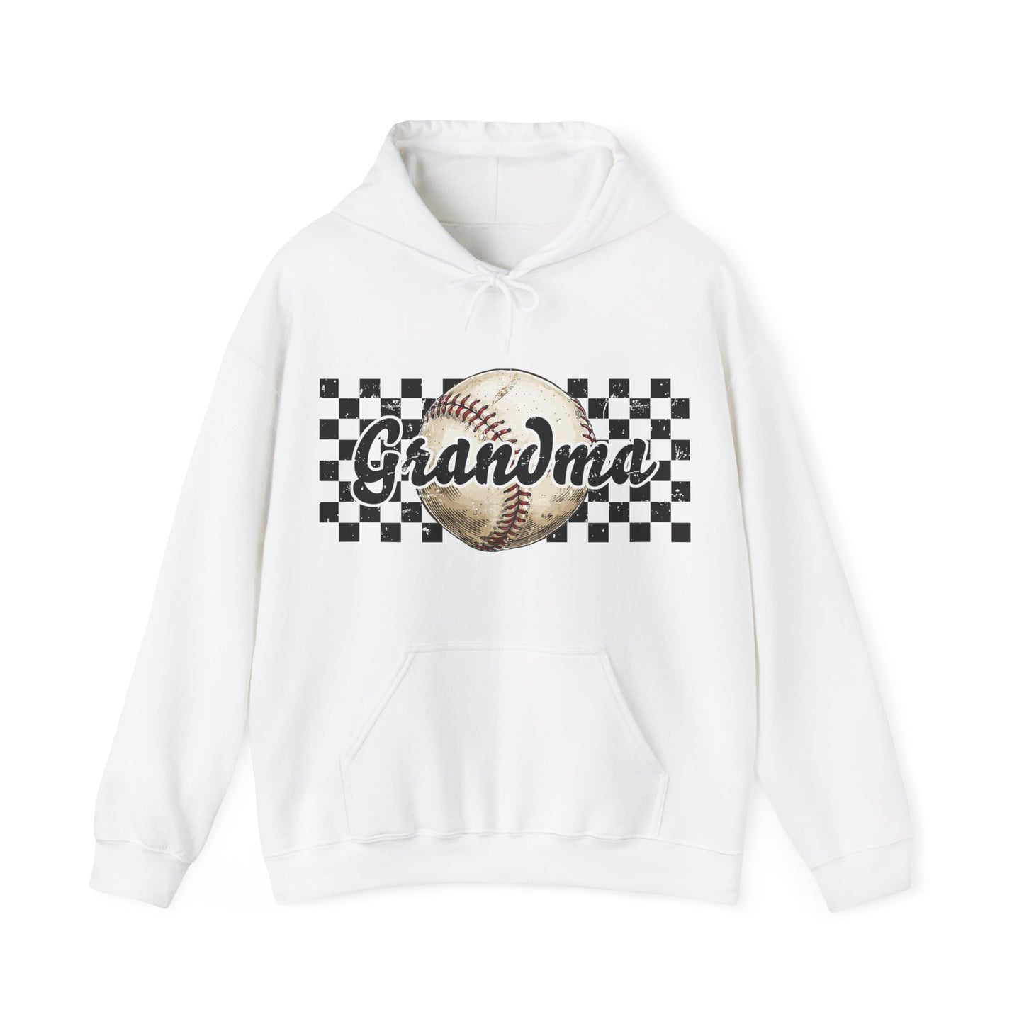 Baseball Grandma Heavy Blend™ Hooded Sweatshirt