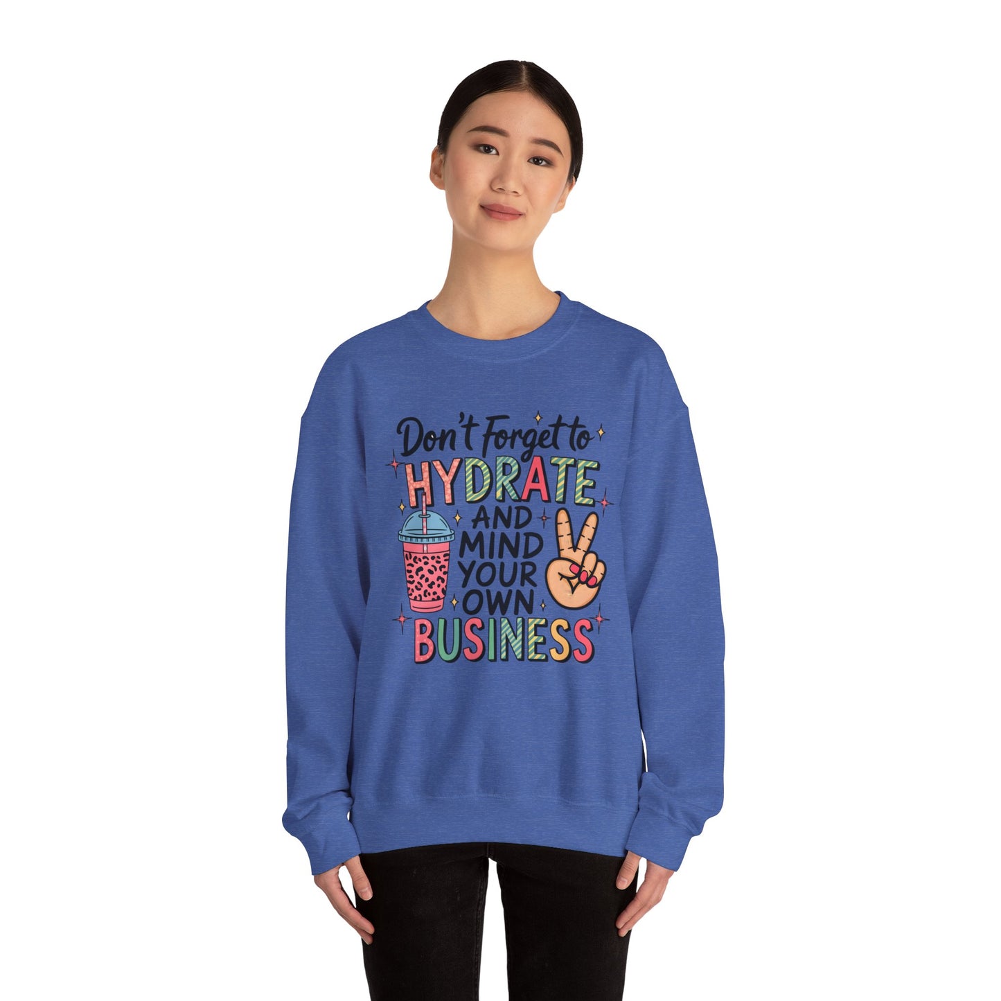 Don’t Forget Heavy Blend™ Crewneck Sweatshirt
