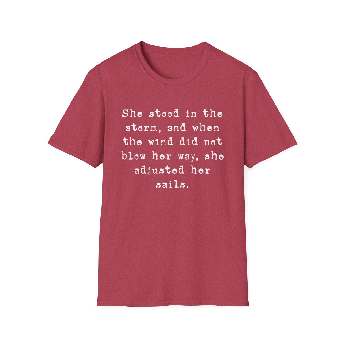 She Stood In The Storm Softstyle T-Shirt