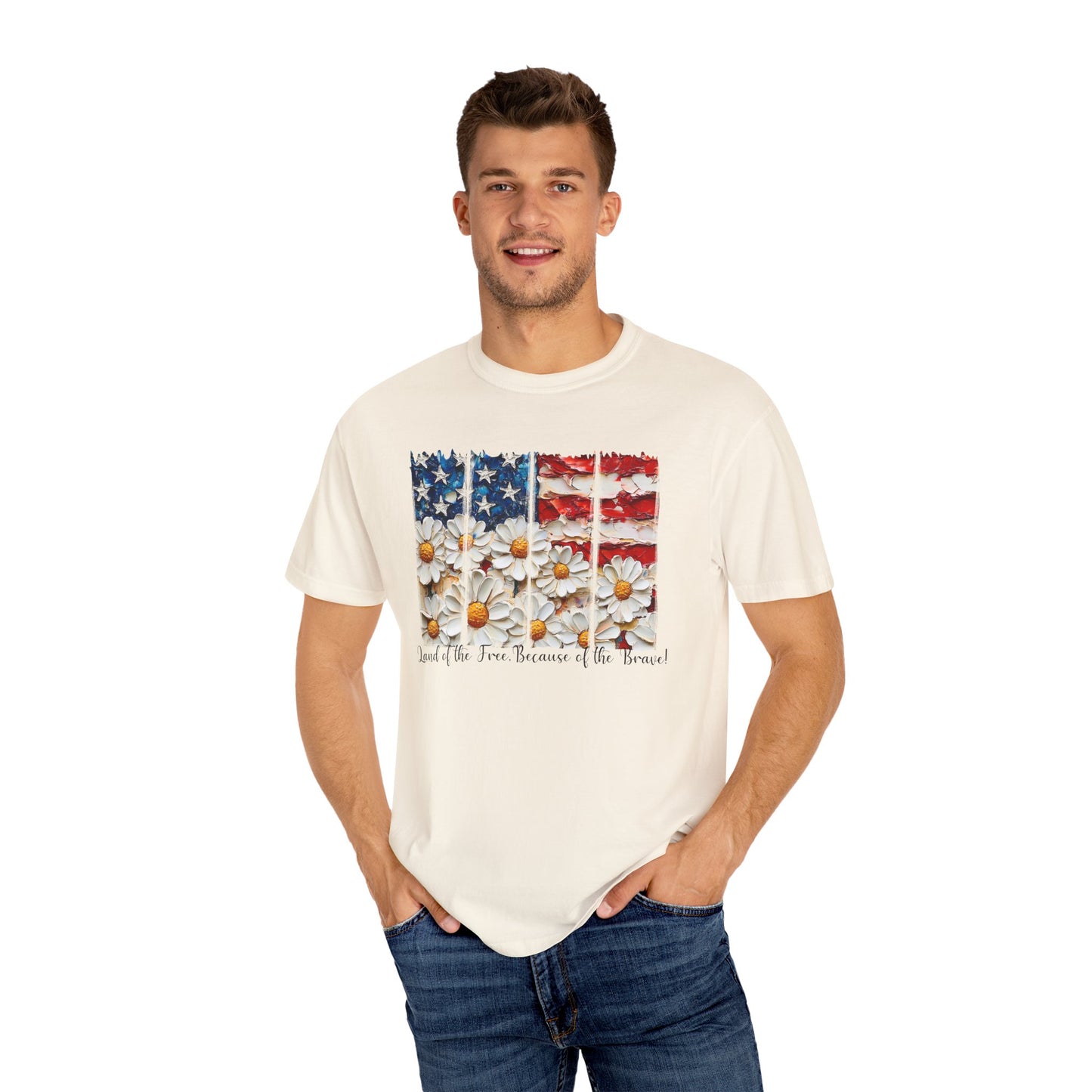 American Daisy Garment-Dyed T-shirt