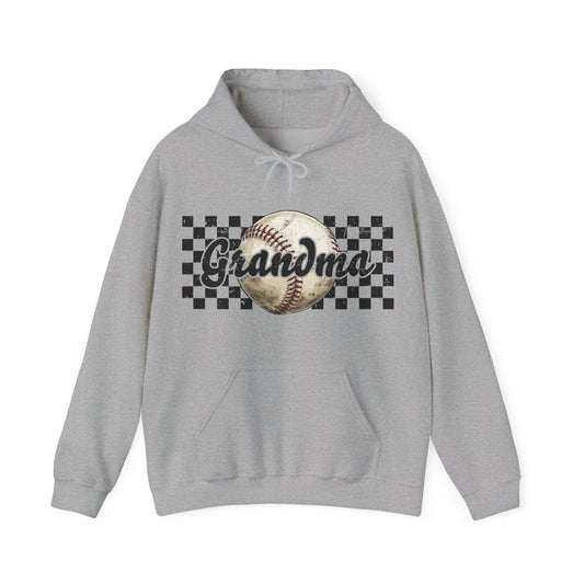 Baseball Grandma Heavy Blend™ Hooded Sweatshirt