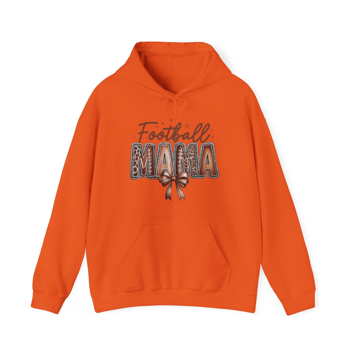 Football Mama  Heavy Blend™ Hooded Sweatshirt