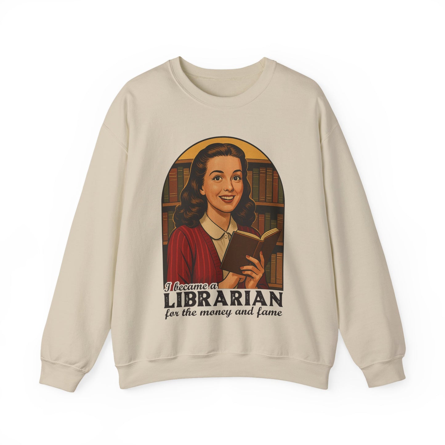 Librarian Heavy Blend™ Crewneck Sweatshirt