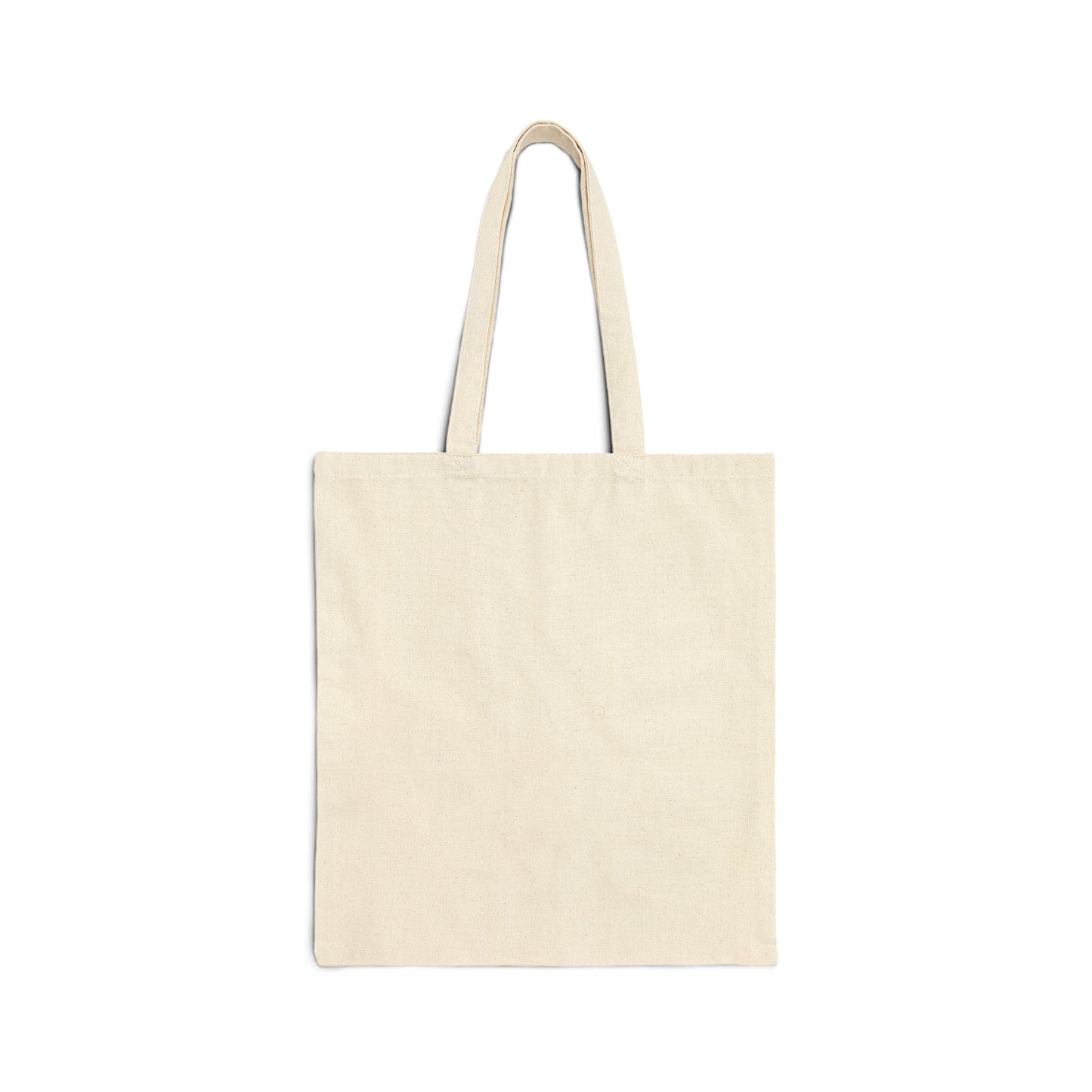 Teach With Heart Cotton Canvas Tote Bag