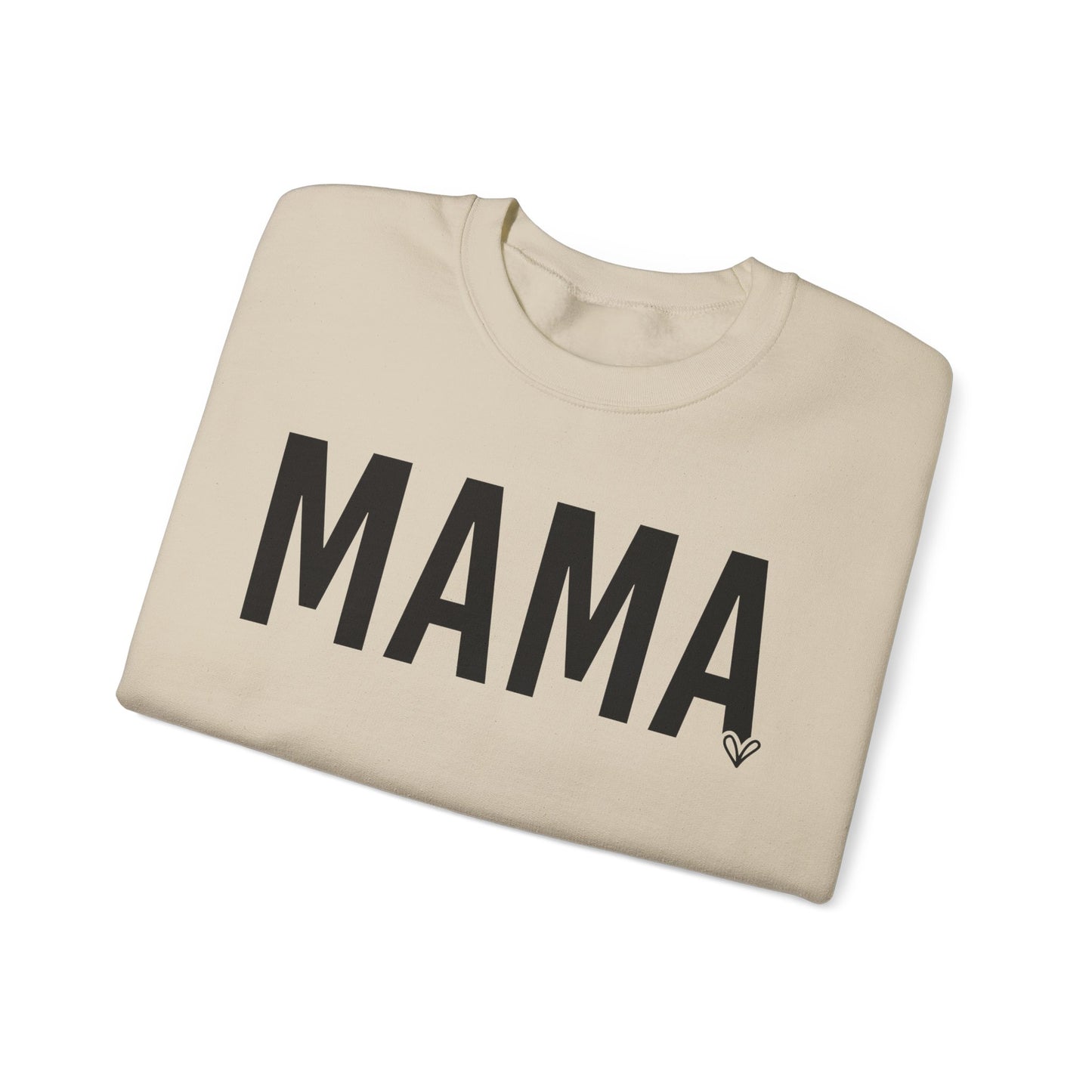 Mama Stronger Than The Storm Sleeve Heavy Blend™ Crewneck Sweatshirt