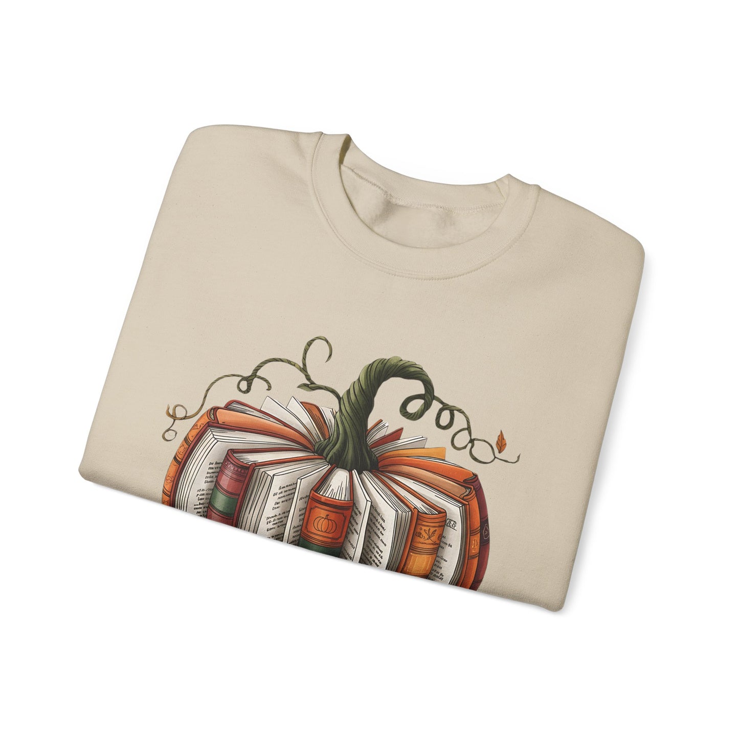 Book Pumpkin Heavy Blend™ Crewneck Sweatshirt
