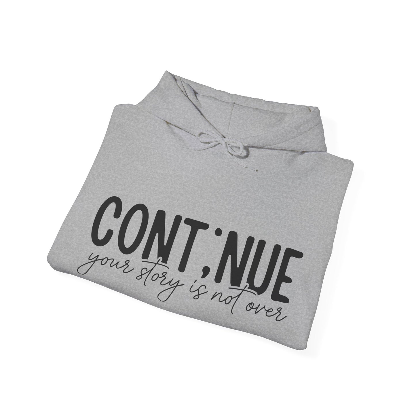 Continue Heavy Blend™ Hooded Sweatshirt