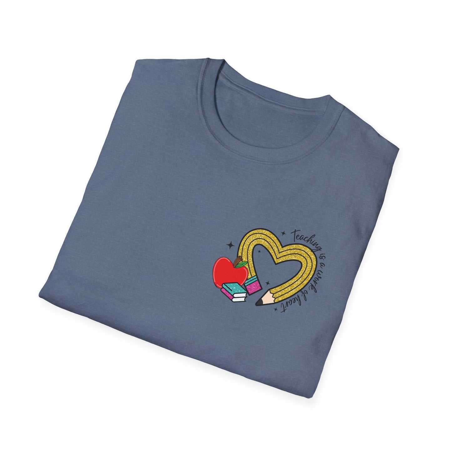 Teaching is a Work of the Heart Softstyle T-Shirt