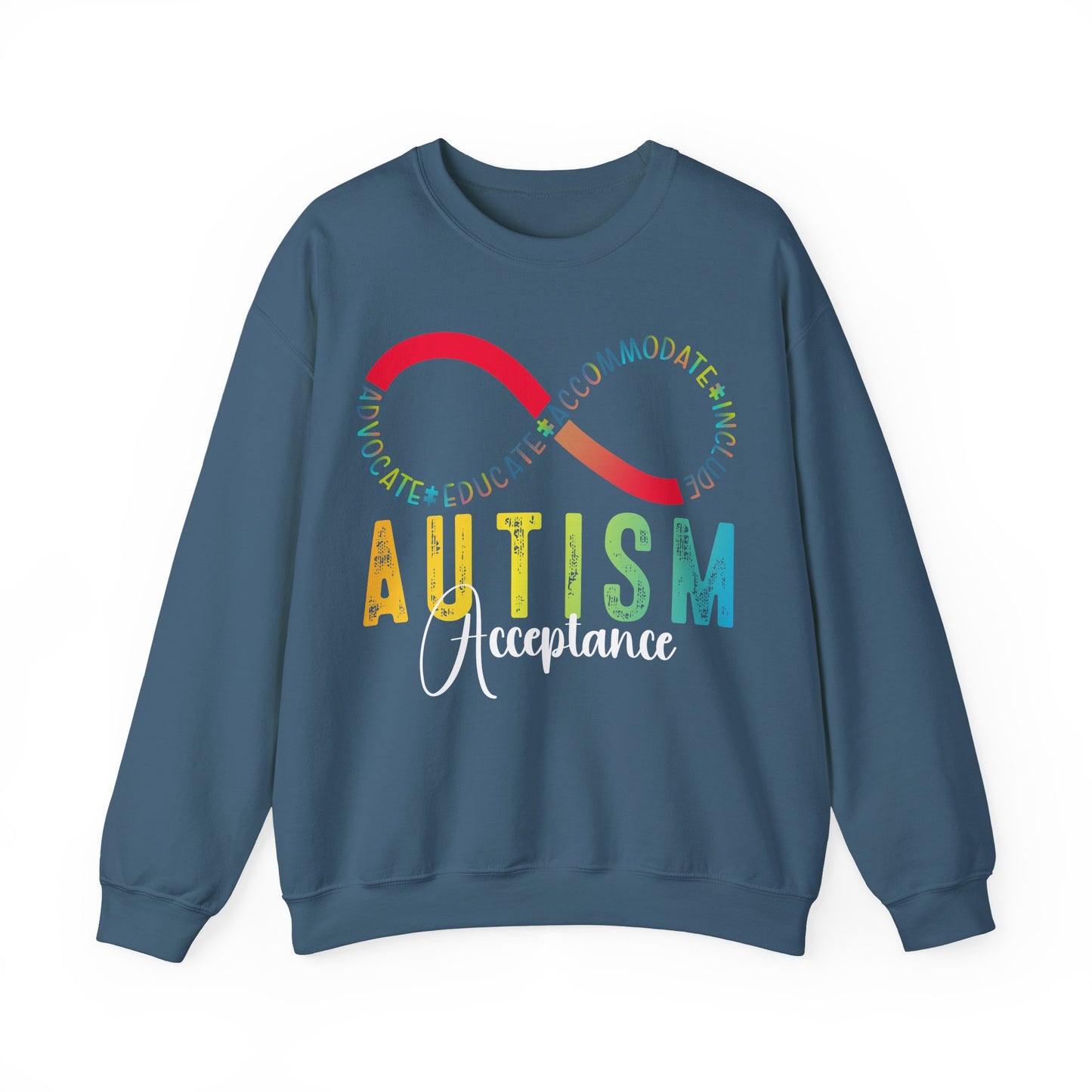 Autism Acceptance Heavy Blend™ Crewneck Sweatshirt