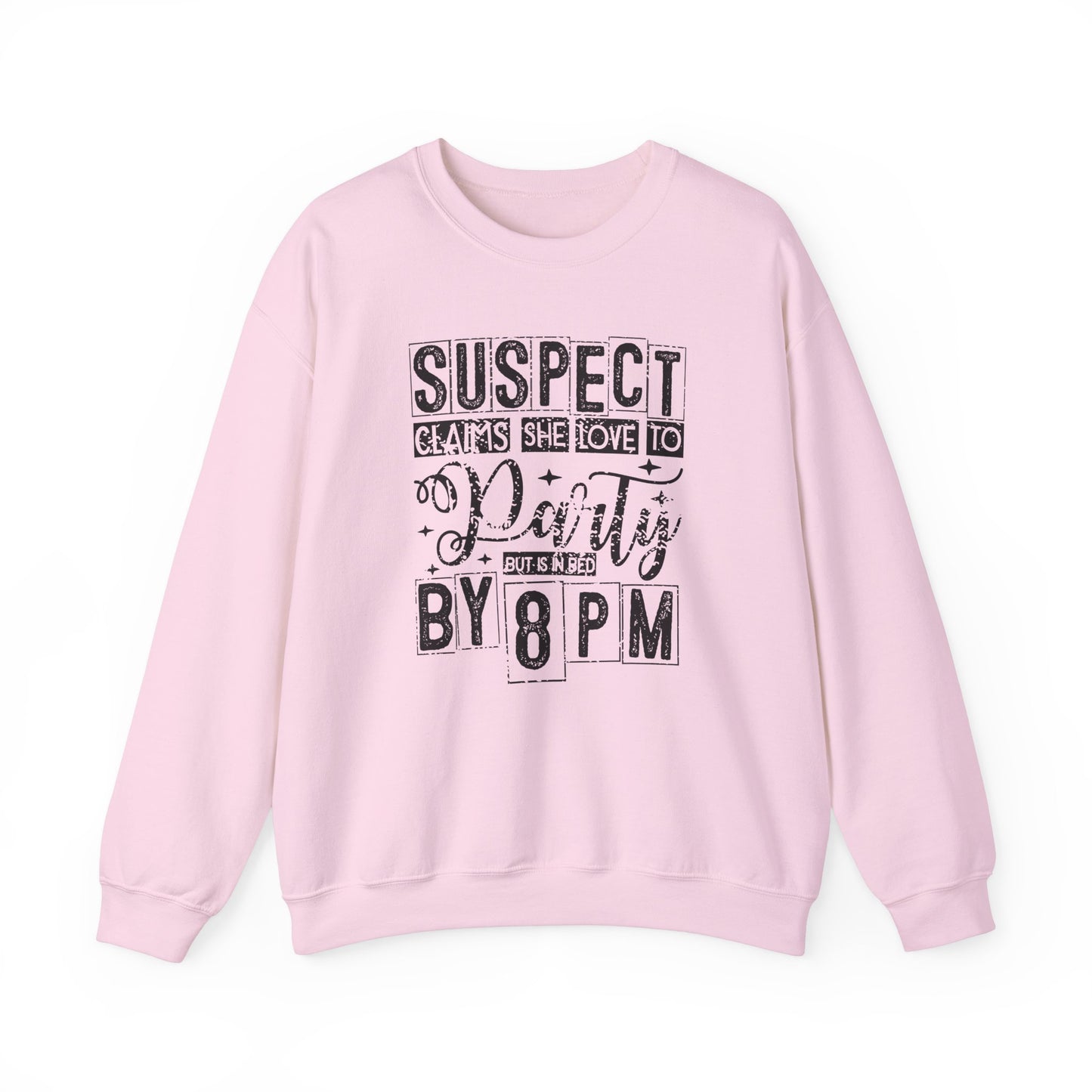 Suspect Claim To Love To Party Heavy Blend™ Crewneck Sweatshirt