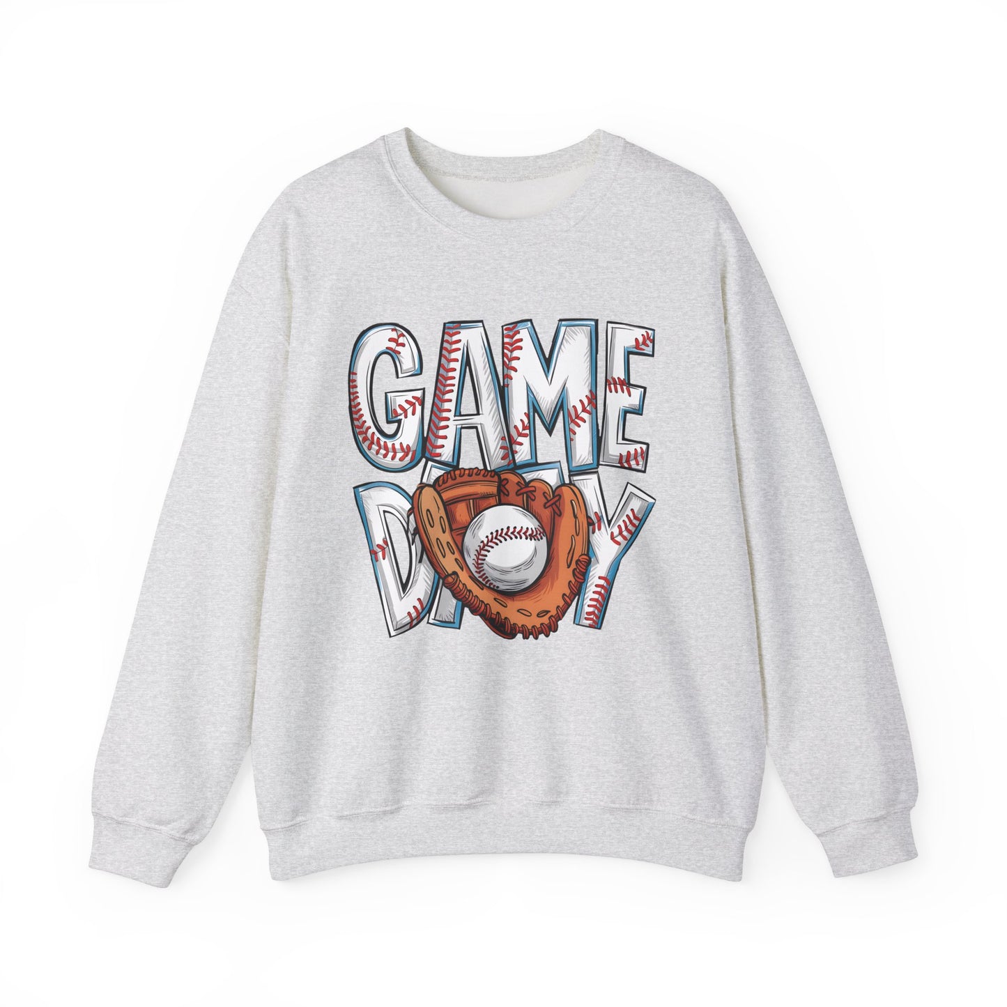 Baseball Game Day Heavy Blend™ Crewneck Sweatshirt