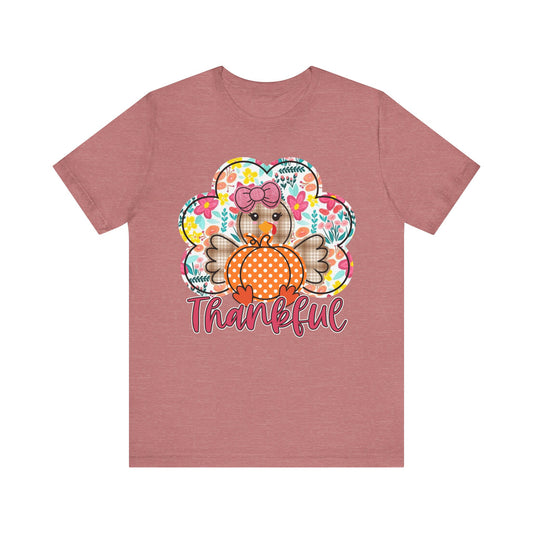 Thankful Turkey Jersey Short Sleeve Tee