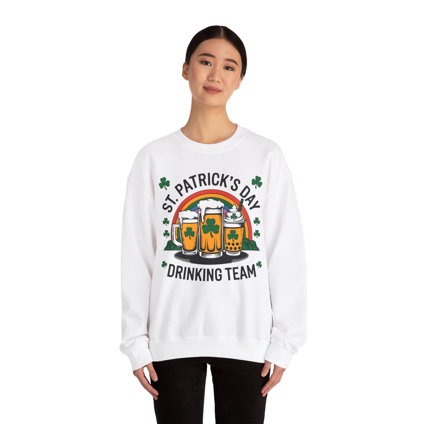 St Patricks Drinking Team Heavy Blend™ Crewneck Sweatshirt
