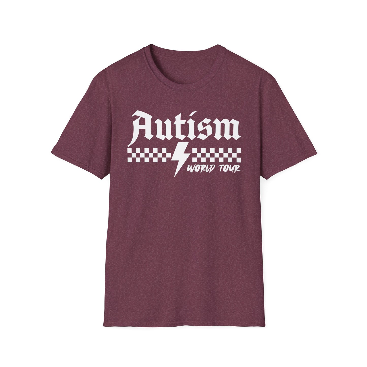 Autism World Tour F/B Softstyle T-Shirt