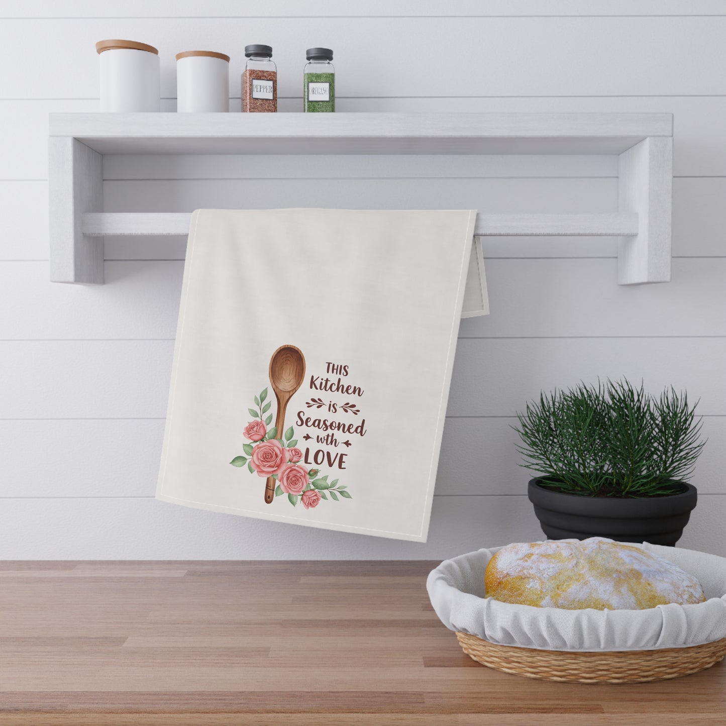 Seasoned With Love Tea Towels (cotton, poly)