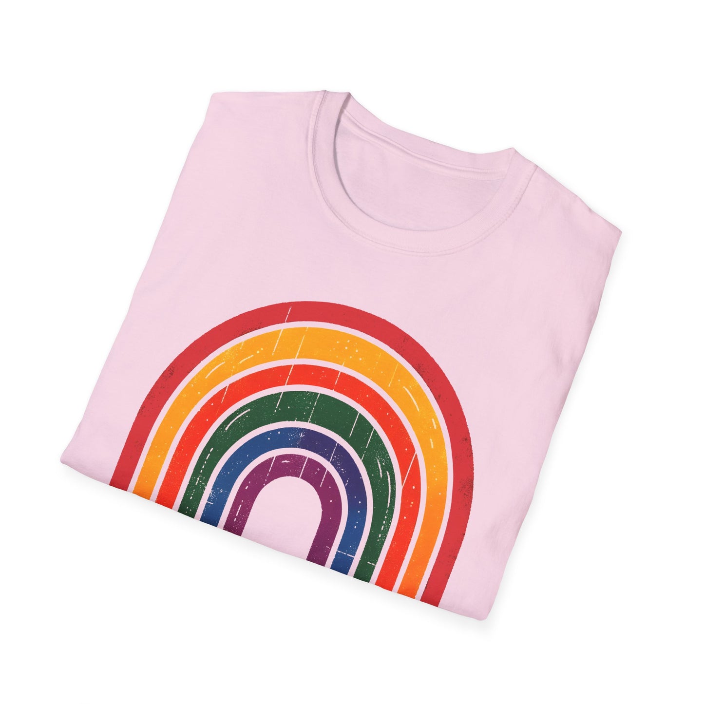 Be Kind Rainbow Softstyle T-Shirt
