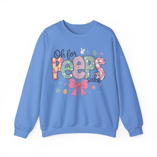 Oh For Peeps Sake Heavy Blend™ Crewneck Sweatshirt